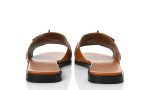 HERMES Calfskin Giulia Sandals Naturel 'Brown' - DUBAI ALL STAR