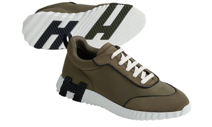 Hermes Bouncing sneaker "Green" - DUBAI ALL STAR