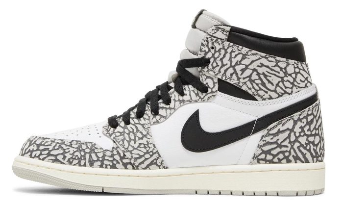 Air Jordan 1 Retro High OG 'White Cement' - DUBAI ALL STAR