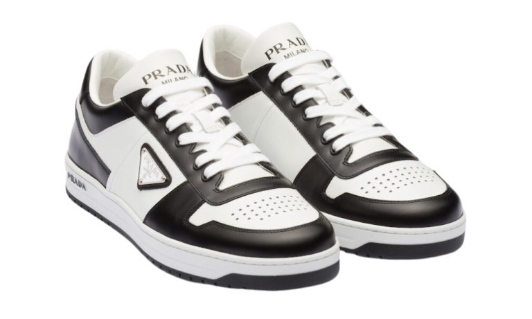 Prada Downtown Leather 'Black White' - DUBAI ALL STAR