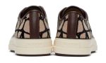 Valentino Garavani Beige & Black Totaloop Sneaker - DUBAI ALL STAR