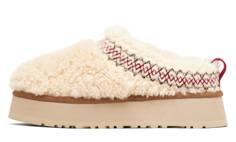 UGG Tazz Slipper Heritage Braid Natural - DUBAI ALL STAR