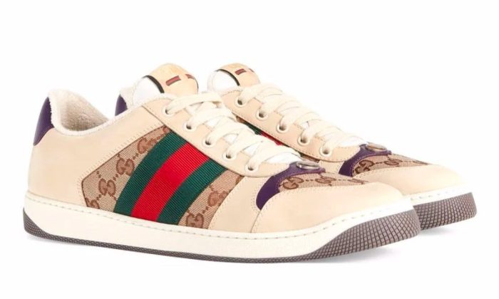 Gucci Screener 'GG Canvas - Beige' - DUBAI ALL STAR