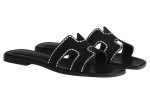 HERMES Oran Sandal "Black" - DUBAI ALL STAR