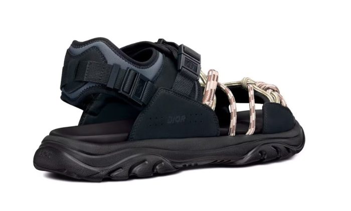 Dior H-Town Sandal 'Black' - DUBAI ALL STAR