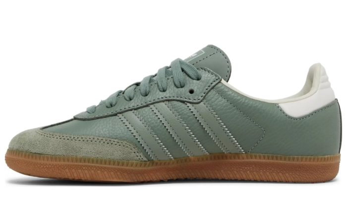 Adidas Samba OG 'Silver Green Gum' - DUBAI ALL STAR