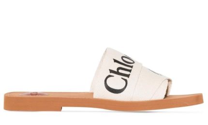 CHLOÉ Woody Slides Beige - DUBAI ALL STAR