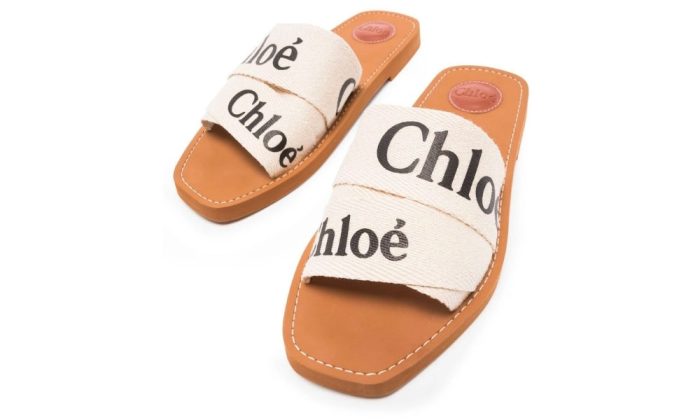 CHLOÉ Woody Slides Beige - DUBAI ALL STAR