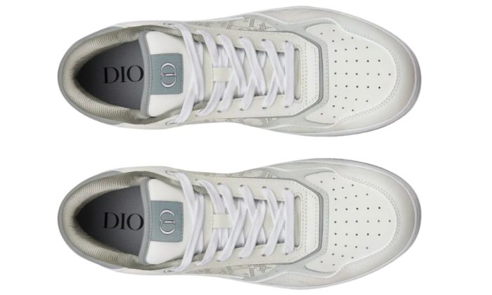 Dior B27 Low 'Dior Oblique Galaxy - White  Gray ' - DUBAI ALL STAR