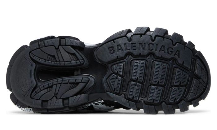 Balenciaga Track Sneaker 'Graffiti - Black White' - DUBAI ALL STAR