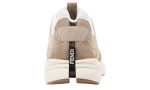 Fendi faster training shoes Beige nubuck leather low-top shoes - DUBAI ALL STAR