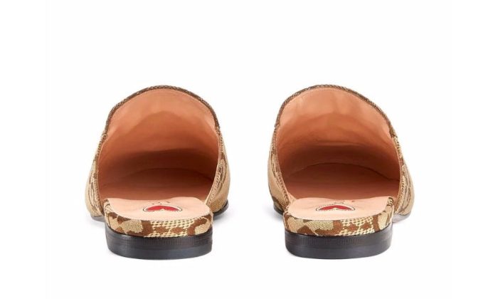 Gucci Princetown monogram mules - DUBAI ALL STAR