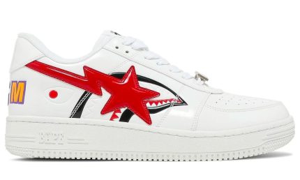 Bapesta Low M2 'Shark Face - White' - DUBAI ALL STAR