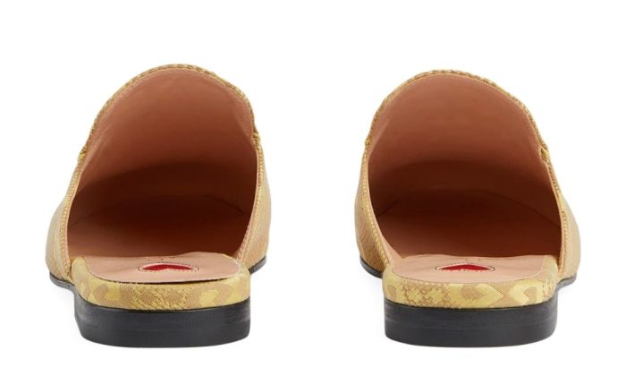 Gucci Jumbo GG Princetown Slipper 'Yellow' - DUBAI ALL STAR