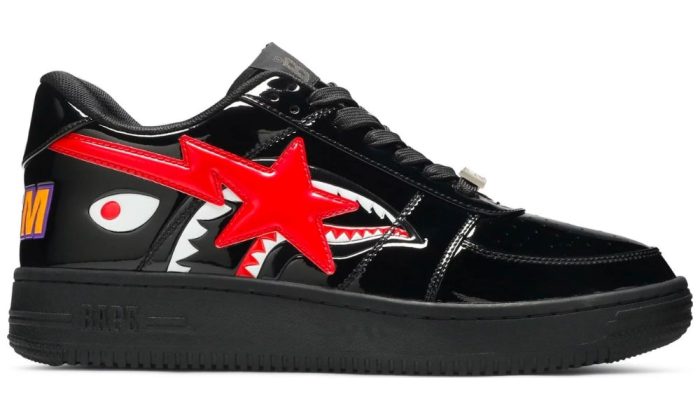 Bapesta Low M2 'Shark Face - Black' - DUBAI ALL STAR