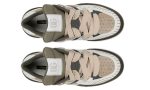 Dolce & Gabbana New Roma panelled 'white/khaki/beige' - DUBAI ALL STAR