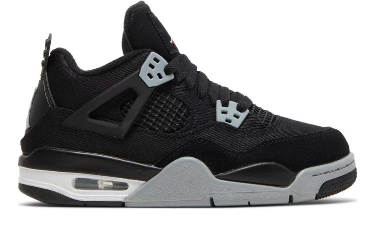 Nike Air Jordan 4 Retro 'Black Canvas' - DUBAI ALL STAR