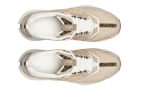 Fendi faster training shoes Beige nubuck leather low-top shoes - DUBAI ALL STAR