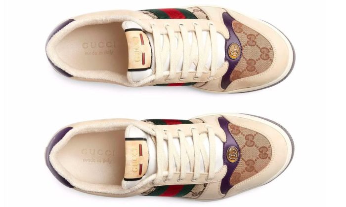 Gucci Screener 'GG Canvas - Beige' - DUBAI ALL STAR