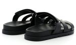 HERMÈS PRE-LOVED Chypre Sandals "Black" - DUBAI ALL STAR