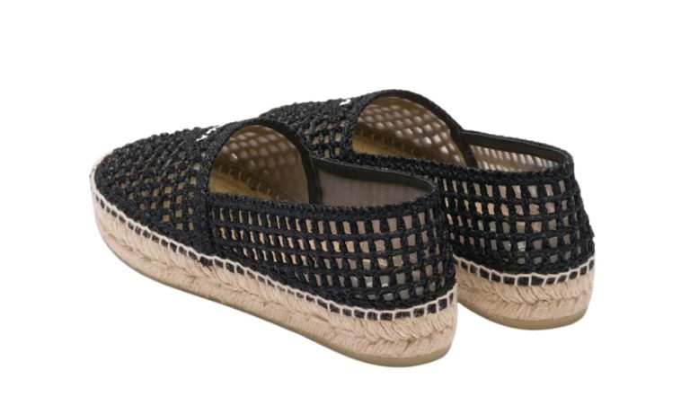 Prada Crochet espadrilles 'Black' - DUBAI ALL STAR