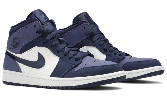 Air Jordan 1 Mid "Sanded Purple" sneakers - DUBAI ALL STAR