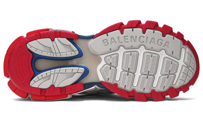 Balenciaga Men's Beige And Blue Track 2 - DUBAI ALL STAR