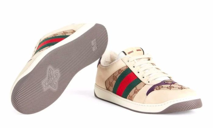 Gucci Screener 'GG Canvas - Beige' - DUBAI ALL STAR