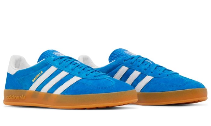 Adidas Gazelle Indoor 'Blue Bird Gum' - DUBAI ALL STAR