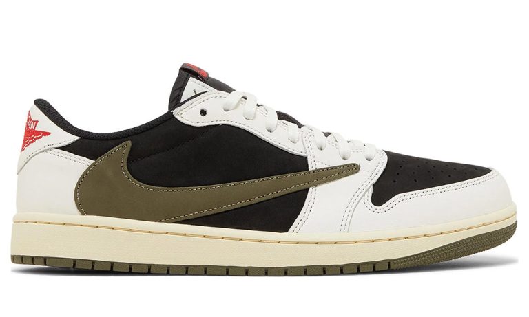 Travis Scott x Wmns Air Jordan 1 Retro Low OG 'Olive' - DUBAI ALL STAR