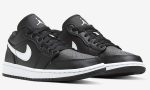 Nike Air Jordan 1 Low Black White (W) - DUBAI ALL STAR