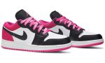 Air Jordan 1 Low SE GS 'Black Active Fuchsia' - DUBAI ALL STAR