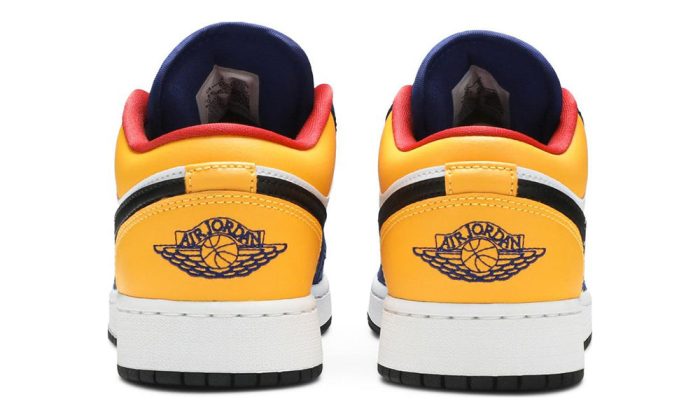 Air Jordan 1 Low GS 'Royal Yellow' - DUBAI ALL STAR