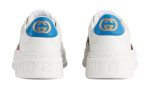 GUCCI Leather GG Embossed Sneakers "White" - DUBAI ALL STAR