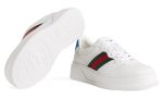 GUCCI Leather GG Embossed Sneakers "White" - DUBAI ALL STAR