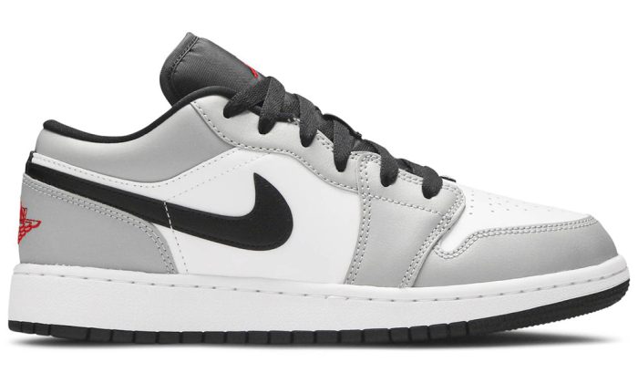 Air Jordan 1 Low GS 'Light Smoke Grey' - DUBAI ALL STAR