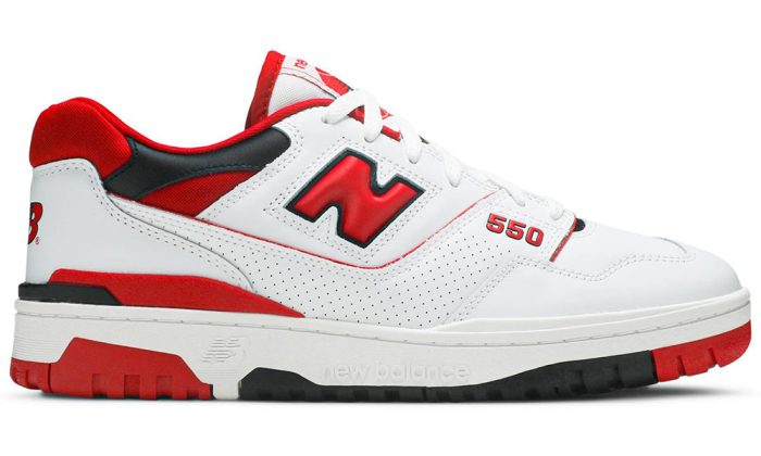 New Balance 550 'White Team Red' - DUBAI ALL STAR