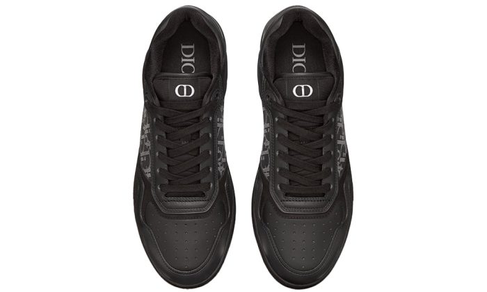 Dior B27 Low Black Dior Oblique Galaxy Leather Grey - DUBAI ALL STAR