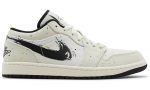 Air Jordan 1 Low 'Brushstroke Swoosh - Paint Splatter' - DUBAI ALL STAR