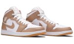 Air Jordan 1 Mid 'Tan Gum' Sneakers - DUBAI ALL STAR