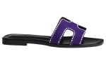 HERMES Oran Sandal "Violet Majorette" - DUBAI ALL STAR