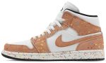 Air Jordan 1 Mid SE 'Brushstroke Paint Splatter' - DUBAI ALL STAR