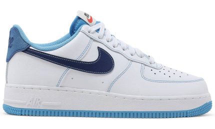 Air Force 1 '07 'First Use - White University Blue' - DUBAI ALL STAR