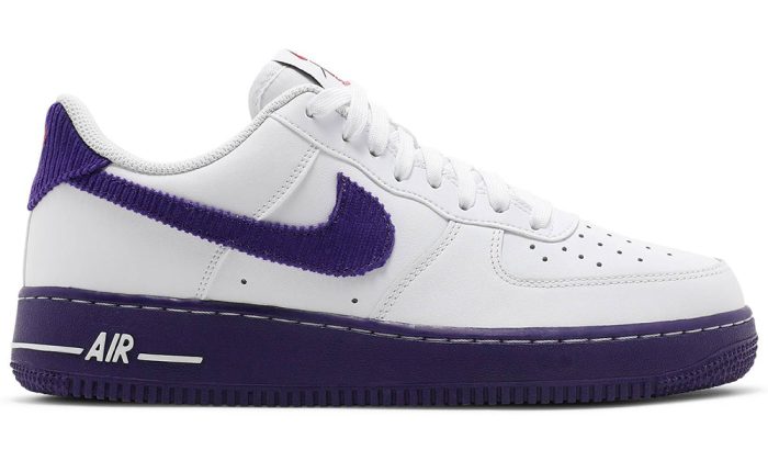 Air Force 1 '07 LV8 EMB 'White Court Purple' - DUBAI ALL STAR