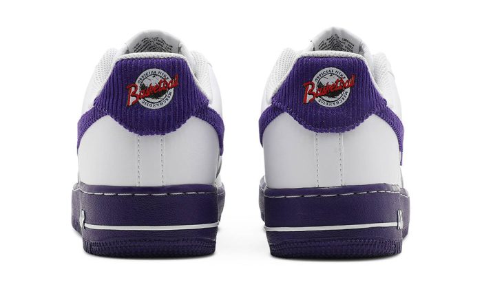 Air Force 1 '07 LV8 EMB 'White Court Purple' - DUBAI ALL STAR