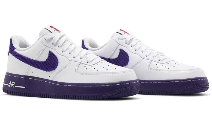 Air Force 1 '07 LV8 EMB 'White Court Purple' - DUBAI ALL STAR