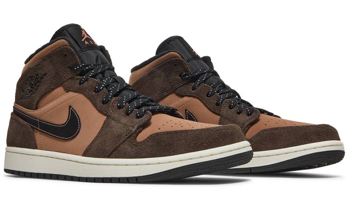 Air Jordan 1 Mid SE 'Dark Chocolate' - DUBAI ALL STAR