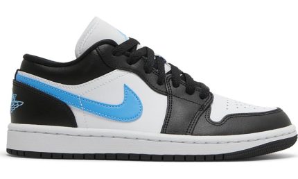 Air Jordan 1 Low 'Black University Blue' - DUBAI ALL STAR