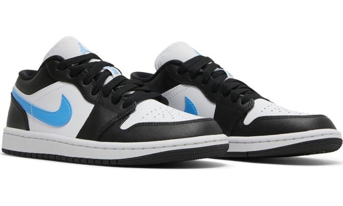 Air Jordan 1 Low 'Black University Blue' - DUBAI ALL STAR