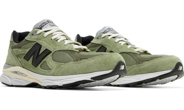 JJJJound x New Balance 990v3 Made in USA 'Olive' - DUBAI ALL STAR